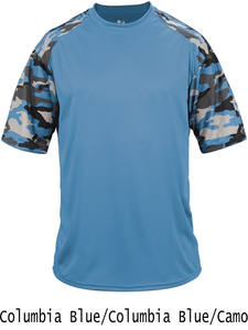 Camouflage Baseball Training Vente en gros Unisexe Compression Running Fitness Séchage rapide Serré à manches courtes Sport Jogging Sportswear - Product Image 4