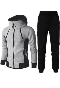 ชุดวอร์มฤดูหนาวแบบยูนิเซ็กซ์ ไซส์พลัส ระบายอากาศได้ดี เป็นมิตรกับสิ่งแวดล้อม ผลิตจากผ้าฝ้าย 100% คุณภาพสูง ปรับแต่งได้ ดีไซน์ 2-in-1 รุ่นปี 2026 - Product Image 3