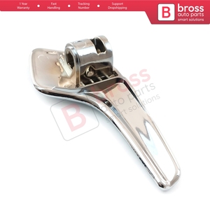 BDP219 Aluminum Plated Plastic Interior <b>Door</b> Handle 13297813 Front or Rear Left for Corsa D - Product Image 5