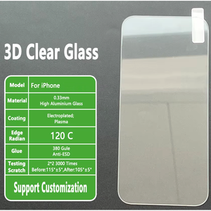 High Quality 9H 3D <b>Tempered</b> <b>Glass</b> Screen Protector Easy Installation for iPhone 17 Pro Anti-Spy & Anti-Shock - Product Image 5