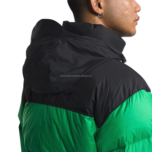 Rellene la chaqueta acolchada ligera para los hombres de invierno North Coat Custom Face Stand Collar Outdoor Ultralight Down Winter Jacket - Product Image 3