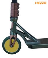 Trottinette pliable à deux roues HEZZO avec roues en acier au carbone