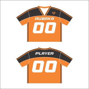 เสื้อถักคอตตอนพิมพ์ลายทางคอวีเสื้อเบสบอลผ้าคอตตอนทรงโอเวอร์ไซส์ - Product Image 4