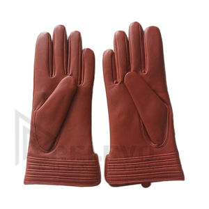 ถุงมือหนังสำหรับผู้ชาย ฤดูหนาว ขี่มอเตอร์ไซค์ อุ่น ถุงมือหนังแกะสั่งทำพิเศษ สำหรับแข่งรถมอเตอร์ไซค์ ถุงมือยุทธวิธี - Product Image 5