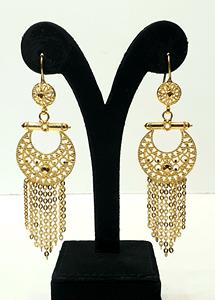 Nouveau à la mode 24KT plaqué or femmes pendentif collier ensemble Style arabe bijoux fins pour les mariages et les fêtes - Product Image 4