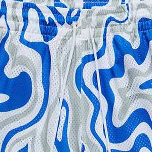 Short de sport décontracté personnalisé de 5 pouces pour hommes Short de rugby avec poches Motif solide Impression numérique sur toile Service OEM - Product Image 4