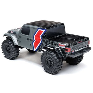 1/24 SCX24 <span class=keywords><strong>Summit</strong></span> Racing Gladiator 4WD RC Crawler RTR con canal en C de acero, motor 050, LiPo 2S, 40 minutos de autonomía, camión con distancia entre ejes de 155 mm - Product Image 2