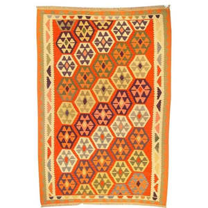 Tapis persan Ardabil unique en son genre, 9'2 x 6'0 - Product Image 1