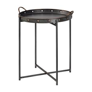 Table d'appoint décorative en métal galvanisé pour le salon de l'hôtel et le restaurant Table d'appoint en métal nickelé de qualité supérieure - Product Image 3