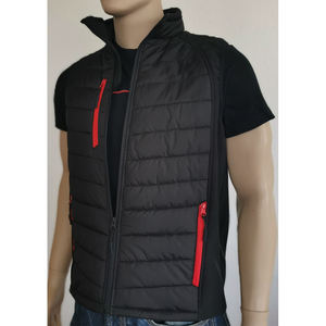 OEM cuero transpirable Puffer hombres Chaleco de alta calidad High Street Regular chaleco al por mayor ligero Venta caliente chaleco - Product Image 2