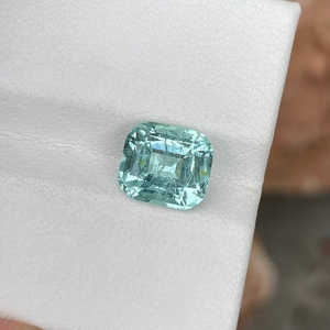 พลอยอะความารีนสีน้ำทะเลคุณภาพสูง ทรงคุชชั่น ขนาดมาตรฐาน สำหรับทำเครื่องประดับ - Product Image 3