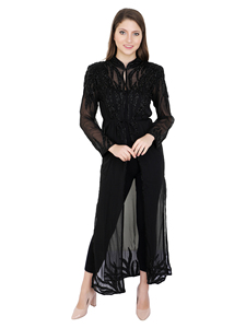 Lowest Wholesale Price High Quality Eid Moderate Women Clothing Abaya Muslim Free <b>Size</b> Evening Party Resort Wear <b>Dress</b> <b>Kaftan</b> - Product Image 5