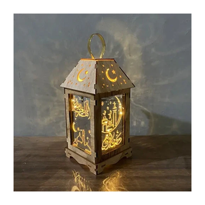 Lanternes LED électriques suspendues à piles rustiques vintage en métal noir décoratif pour la maison pour mariage Lanterne suspendue de style vintage - Product Image 5