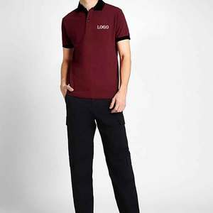 Camisetas Polo para Hombre Tallas S M 4XL disponible OEM streetwear ropa de moda transpirable a rayas para hombre Camisas Polo lisas - Product Image 6