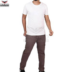 กางเกงผู้ชายน้ำหนักเบาระบายอากาศได้ดีผ้าแคนวาสสีล้วนสไตล์ลำลองแนวสตรีท - Product Image 4