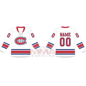 Maillots de hockey sur glace unisexe de la meilleure qualité Service OEM pour vêtements de sport pour adultes - Product Image 6