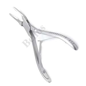 Laminectomie chirurgicale à double action Rongeur manuel 24cm Instrument orthopédique 3mm morsure en acier inoxydable mâchoires droites outils de colonne vertébrale - Product Image 5