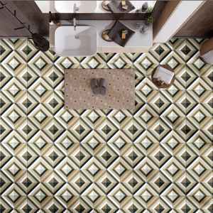 Plancher de bureau à domicile commercial de haute qualité Modèle de tapis Fabricant et exportateur de carreaux de porcelaine 60x60 cm - Product Image 4