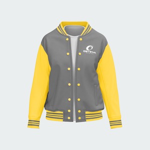 Ostriya Windbreaker <b>Baseball</b> Varsity College Letterman Uniform <b>Jacket</b> <b>Men</b> Casual Wear Breathable Windproof Quick Dry V-neck - Product Image 6