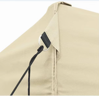 3*6m de diamètre imperméable à l'eau pour la publicité extérieure chapiteau auvent pliable stand kiosque tente mariages événements tentes