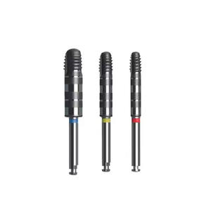 Perceuse d'implant dentaire promotionnelle bon marché Kit d'outils de forets chirurgicaux pour fraises Perceuse droite corticale conique à cône torsadé - Product Image 2