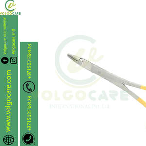 Olsen HEGAR 7 1/2 PULGADAS Manual Power Soporte de aguja de carburo de tungsteno Acero para Ent Hospital ICU Sala de cirugía 2025 - Product Image 4