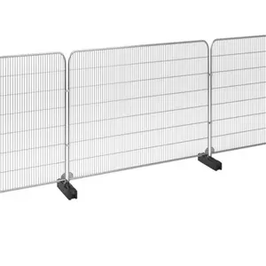Best selling canadian standards portable outdoors Construction site fence high strength temporary fence