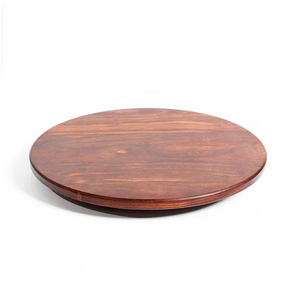 Madera Lazy Susan Venta al por mayor directo de fábrica natural Acacia Pastel redondo Decorar madera Lazy Susan - Product Image 3