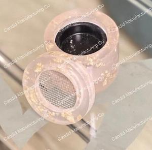 Presentamos el Nuevo Quemador de Incienso de Resina de Moda, Color Marrón, Uso Terapéutico, Ecológico, Duradero, Combinación Perfecta de Elegancia - Product Image 3