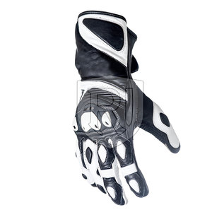 Los guantes de moto de cuero de tamaño personalizado más populares con función transpirable Compatible con pantalla táctil - Product Image 1