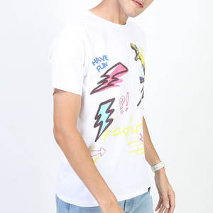 Livraison rapide beau look léger T-shirt pour homme 230GSM taille adulte Slim ajusté écologique T-shirt pour homme - Product Image 2