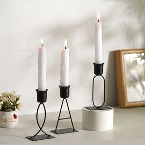Premium <b>Metal</b> <b>Candle</b> <b>Holder</b> With <b>Black</b> Finished Perfect For Hotels Cafes Restaurants And Luxury Home Spaces - Product Image 1