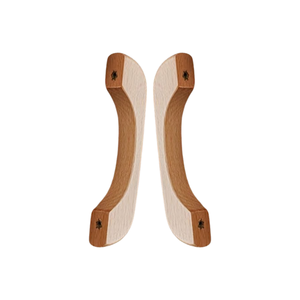 Tiradores de Madera Maciza para Muebles, Tiradores de Cajones de Madera para Armarios, Herrajes para Puertas de Armarios, Decoración Interior Moderna para el Hogar - Product Image 1