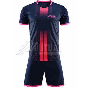 Ensemble d'uniformes de football professionnel Uniforme de football en tissu polyester à séchage rapide Prix direct d'usine à vendre - Product Image 1