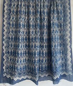 Bufanda de algodón 100% ligera con estampado de bloque de mano Jaipur bufanda tradicional hecha a mano bufanda de algodón suave Boho Chic hecha a mano - Product Image 5