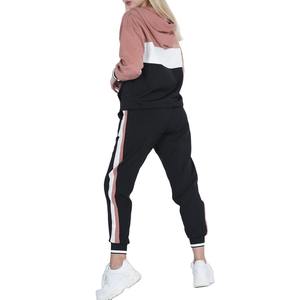 Conjunto Deportivo Personalizado para Mujer, Pantalones Deportivos Acampanados, Tejido de Algodón, Sudadera Corta Ajustada, Conjunto Deportivo Informal Ajustado - Product Image 2