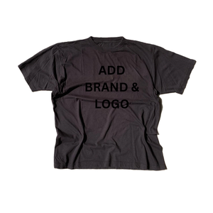 Proveedor de Bangladesh Camiseta de cuello redondo de algodón pesado Camiseta informal de manga corta con estampado gráfico personalizado para hombre Diseño liso - Product Image 2