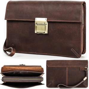 Bolso de mano de cuero genuino hecho a mano de lujo-diseño tallado de alta calidad logotipo personalizado embalaje elegante regalo de mujer para - Product Image 1