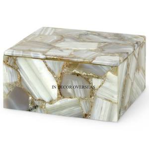 Porte-serviettes en verre transparent argent brillant poli métal lettres arabes concepteur avec couvercle supérieur du fabricant indien à bas prix - Product Image 5