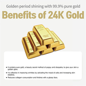 โฟมล้างหน้าทองคำ24K ผลิตภัณฑ์ดูแลผิวผลิตจากวีแกน180มล. ผลิตภัณฑ์ความงาม - Product Image 4