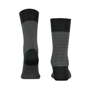 Men's New High Cotton Knitted Print Soccer Football <b>Grip</b> <b>Socks</b> Anti-Slip Casual Design Black for Autumn Regular Sports Support - Product Image 4