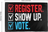 Drapeaux personnalisés Président 2028, double face, impression personnalisée pour extérieur, texte, photo, logo, 3x5 pieds, bannière de décoration intérieure