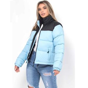 Veste bouffante à capuche respirante en polyester nylon pour femmes pour temps froid extérieur Street Wear lettre hiver bulle manteau bouffant - Product Image 2