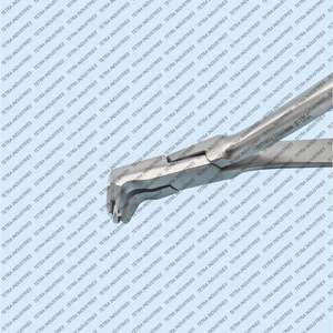 Top dentaire crochet pince à sertir coudé boule crochet poteaux à sertir arc fil pince en acier inoxydable orthodontique Instruments chirurgicaux - Product Image 6