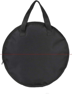 กระเป๋าใส่แผ่นซ้อมกลองแบบพกพา ขนาด 12 นิ้ว สีดำ สำหรับเครื่องดนตรี - Product Image 5