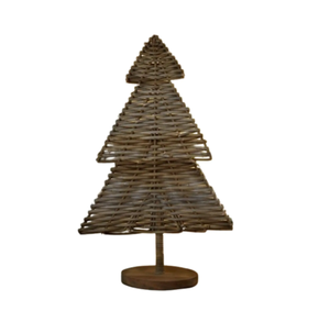 ไม้ไผ่และหวายตกแต่งคริสต์มาสต้นทุนต่ำ: ต้นไม้ขายส่งเกล็ดหิมะและถุงน่องสำหรับขายในเชิงพาณิชย์ - Product Image 2