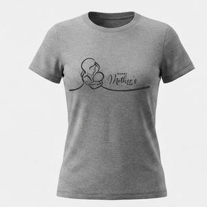 Camiseta Super Mamá para el Día de la Madre con mensaje impreso en letras grandes y estilo casual de ropa urbana - Product Image 1
