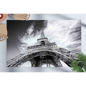 Tapis Tour Eiffel : Tapis d'entrée antidérapant, Décoration Parisienne, Tapis doux non tissé - Product Image 1