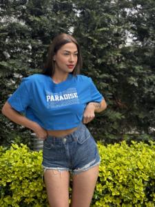 Vente en gros T-shirts best-seller crop top en coton personnalisable surdimensionné différents imprimés et couleurs fabriqué en turquie prix d'usine - Product Image 4