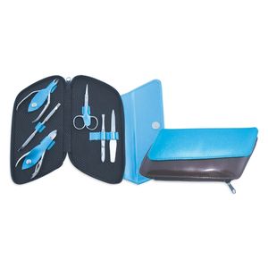 Buy All in One <b>Manicure</b> Pedicure Kit Black Case Custom Professional Nail Care <b>Set</b> for <b>Men</b> Women - Product Image 3